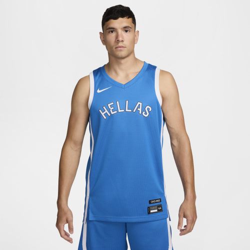 Griechenland Limited Road Nike Basketballtrikot (Herren) - Blau