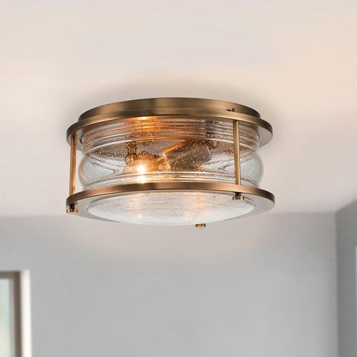 Elstead Lighting Ashland Bay Deckenleuchte, QN-ASHLANDBAY-F-NBR-BATH,