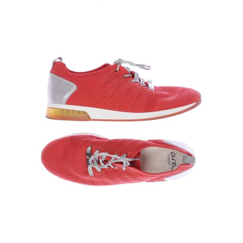 Ara Damen Sneakers, rot, Gr. 6