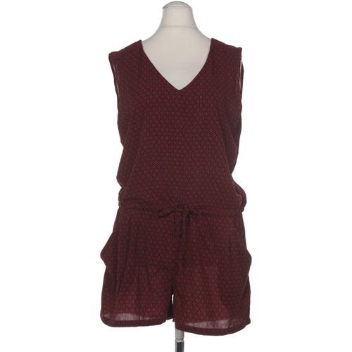 Mango Damen Jumpsuit/Overall, bordeaux, Gr. 38