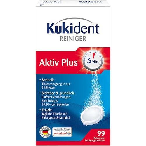 Kukident Zahnpflege Zahnreiniger Aktiv Plus