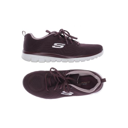 Skechers Damen Sneakers, bordeaux, Gr. 41