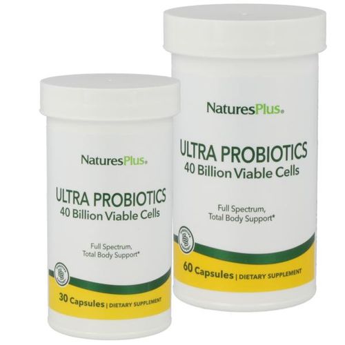 Natures Plus Ultra Probiotics vegetarische Kapseln - Packungsgröße: 30 veg. Kapseln