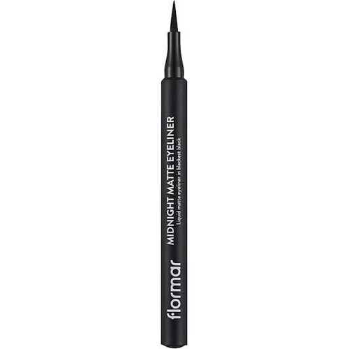 Flormar Augen Make-up Eyeliner Midnight Matte Eyeliner 01 Black