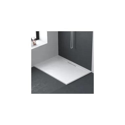 Extra flache Duschwanne LYRA WEISS