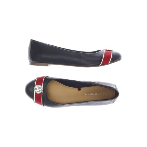 Tommy Hilfiger Damen Ballerinas, marineblau, Gr. 37