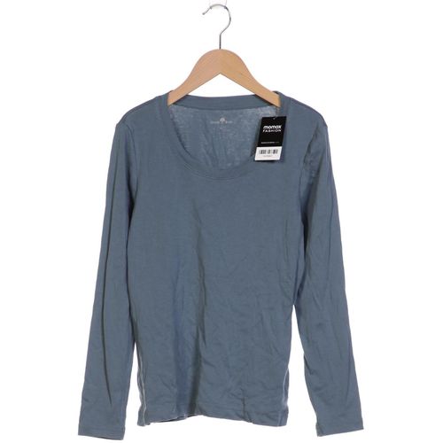 Grüne Erde Damen Langarmshirt, blau, Gr. 40