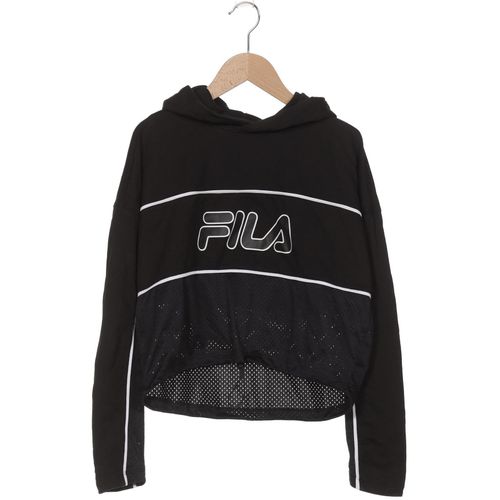 Fila Damen Kapuzenpullover, schwarz, Gr. 34