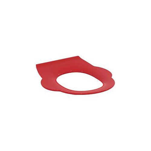 Ideal Standard Contour 21 WC-Sitzring S4542GQ Scharniere Edelstahl, rot