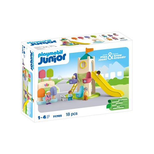 Playmobil 1.2.3 - JUNIOR: Erlebnisturm mit Eisstand