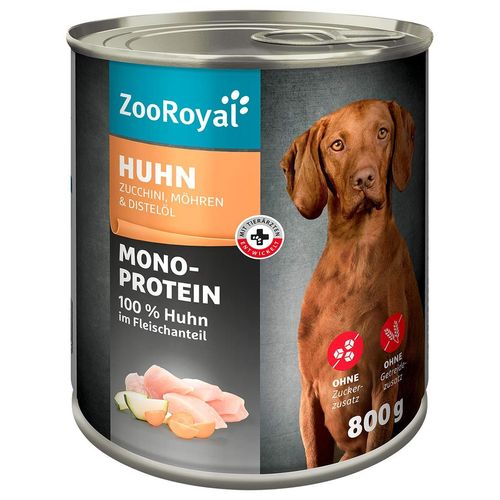 ZooRoyal Mono-Protein Huhn 6x800g