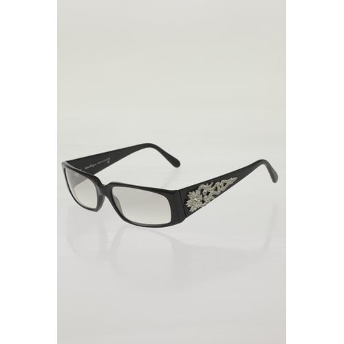 Salvatore Ferragamo Damen Sonnenbrille, schwarz, Gr.