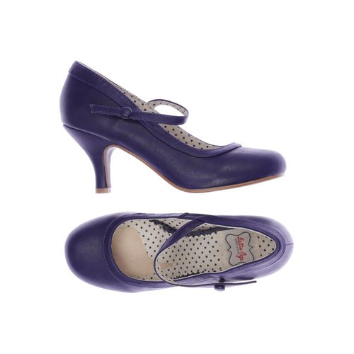 Bettie page Damen Pumps, marineblau, Gr. 7