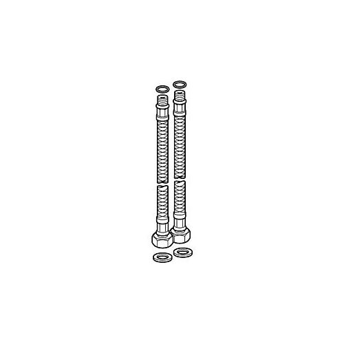 Hansa Druckschlauch M8 x 1 - G3/8, 480 mm 59914008 M8x1, G3/8, L=480