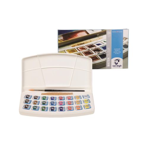 Aquarellfarbe »Van Gogh Malkasten 24er-Set, Mehrfarbig«