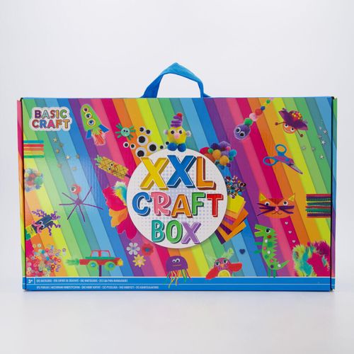 Mehrfarbige XXL Craft Box Bastelset 2