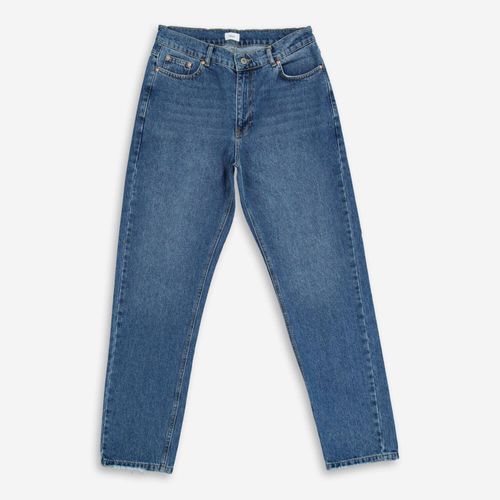 Dunkelblaue Loose Fit Street Jeans