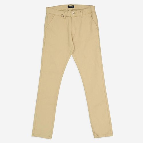 Hellbraune Denim-Hose