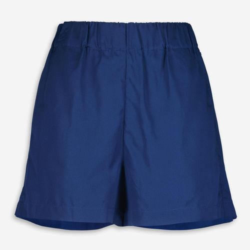 Dunkelblaue schlichte Shorts