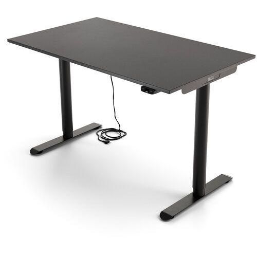 Yaasa Desk Basic S 120 x 70 cm - Elektrisch höhenverstellbarer Schreibtisch | anthrazit