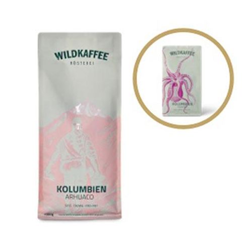 Wildkaffee - Kolumbien Omni-Roast - 1 kg Ganze Bohne