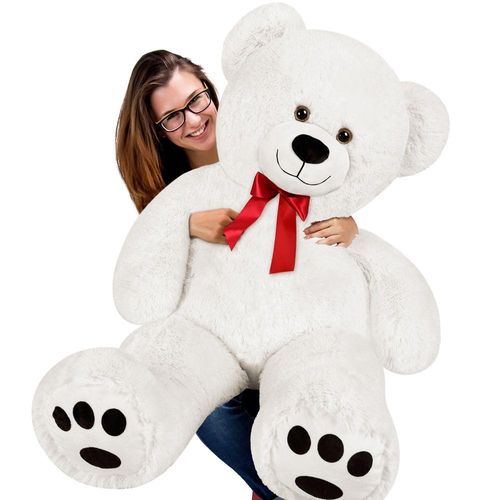 Deuba großer Teddybär XXL weiss