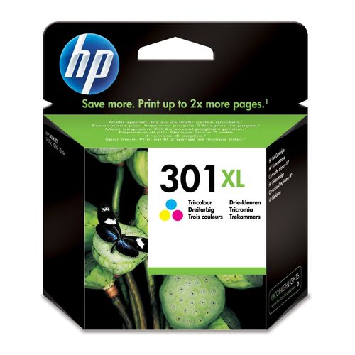 Original HP DeskJet 2512 (CH564EE / 301XL) Druckerpatrone Color (Cyan,Magenta,Gelb)