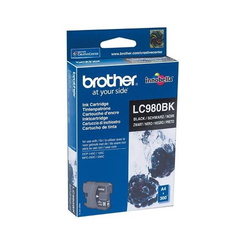 Original Brother DCP-163 C (LC-980BK) Druckerpatrone Schwarz