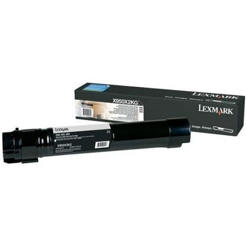 Original Lexmark X 954 DE (X950X2KG) Toner Schwarz