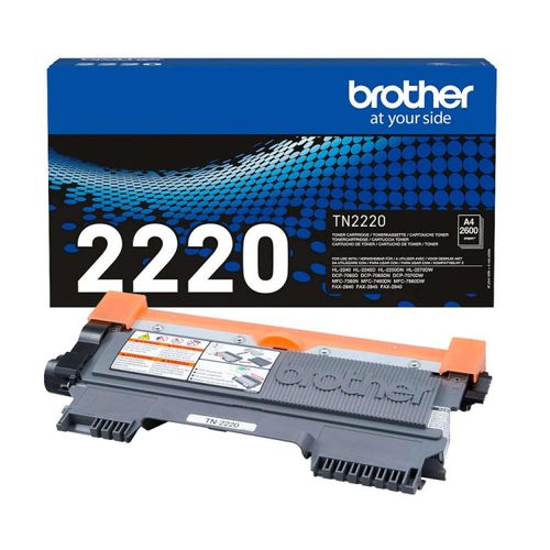 Original Brother Fax 2840 (TN-2220) Toner Schwarz