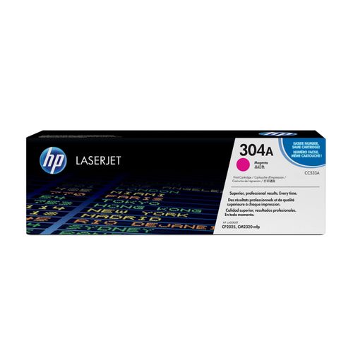 Original HP Color LaserJet CM 2320 EBB MFP (CC533A / 304A) Toner Magenta