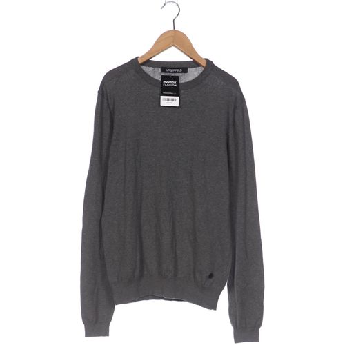 Lagerfeld Herren Pullover, grau, Gr. 46