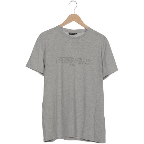 Lagerfeld Herren T-Shirt, grau, Gr. 54