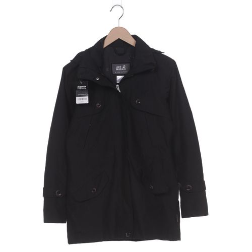 Jack Wolfskin Damen Mantel, schwarz, Gr. 10