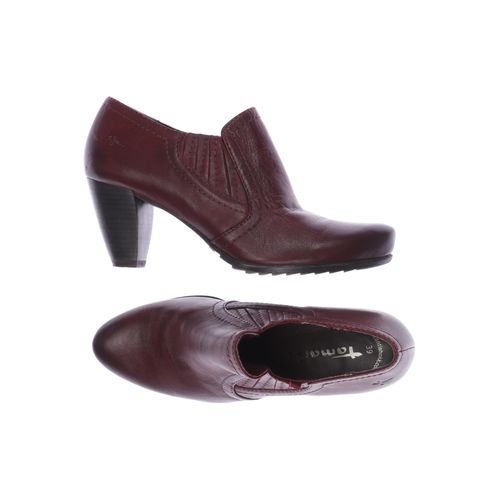 Tamaris Damen Pumps, bordeaux, Gr. 39