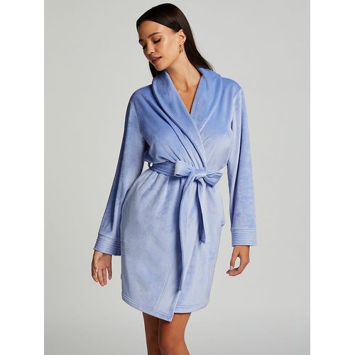 Hunkemöller Bademantel in Hellblau - XL/XXL