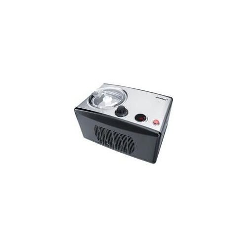 Eismaschine IC 150 edelstahl/schwarz, für 1.500ml Eiscreme, 150 Watt Kompressor