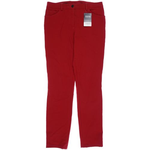 Escada Damen Stoffhose, rot, Gr. 34