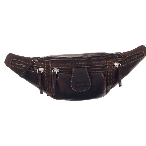 Gürteltasche GREENLAND NATURE Gr. B/H/T: 36cm x 12cm x 7cm, schwarz Damen Taschen robust