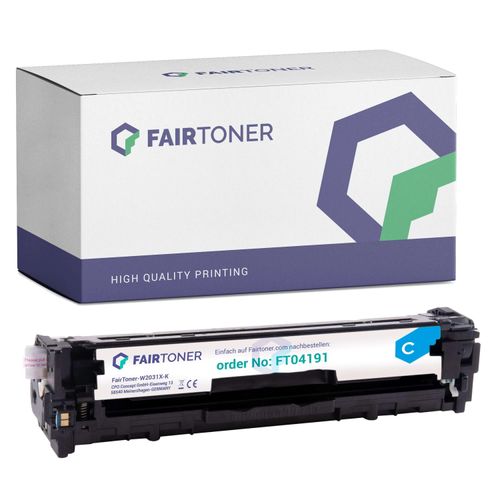 Kompatibel für HP Color LaserJet Pro M 454 dn (W2031X / 415X) Toner Cyan