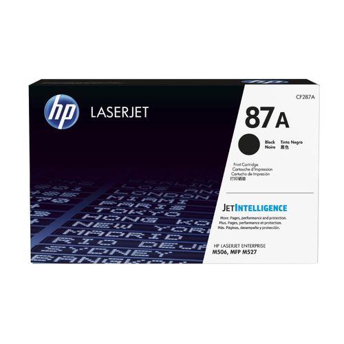 Original HP LaserJet Enterprise M 506 n (CF287A / 87A) Toner Schwarz