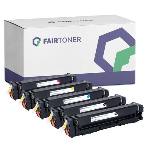 FairToner Set 5 Toner für HP W2410A-W2413A