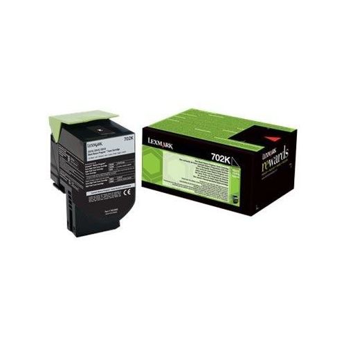 Original Lexmark CS 410 dn (70C20K0 / 702K) Toner Schwarz