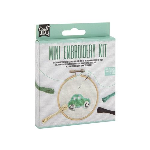 Creative Craft Group Craft ID - Mini embroidery kit - Car (CR1712)