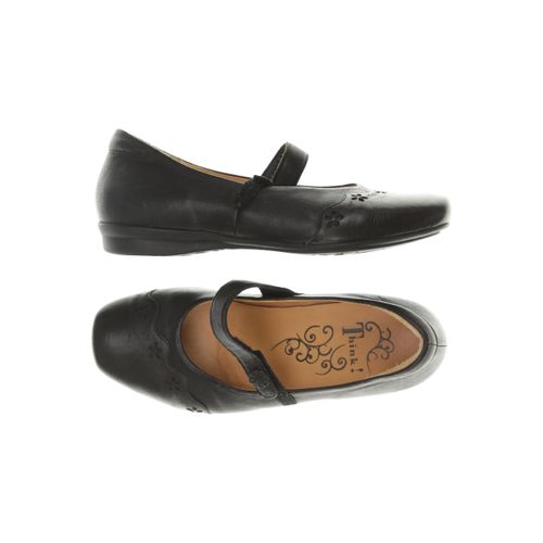 Think! Damen Ballerinas, schwarz, Gr. 37.5