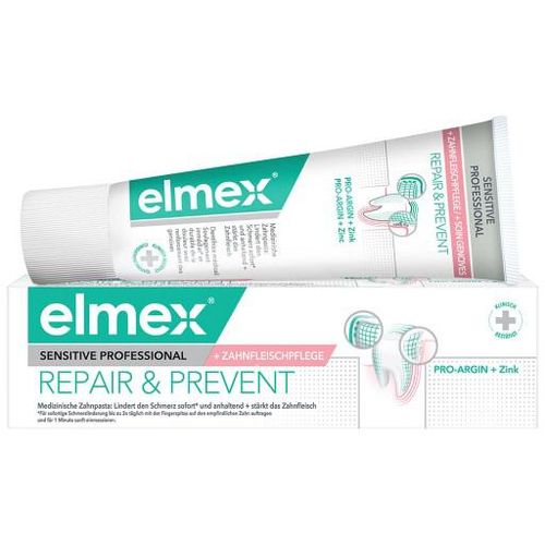 elmex Sensitive Repair & Prevent + Zahnfleischpflege Zahnpasta 75 ml