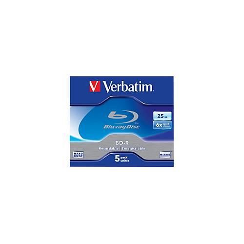 Verbatim - BD-R x 5 - 25 GB - Speichermedium