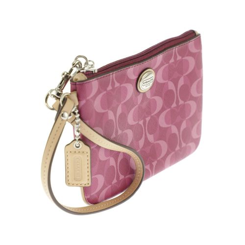 Coach Damen Portemonnaie, pink, Gr.