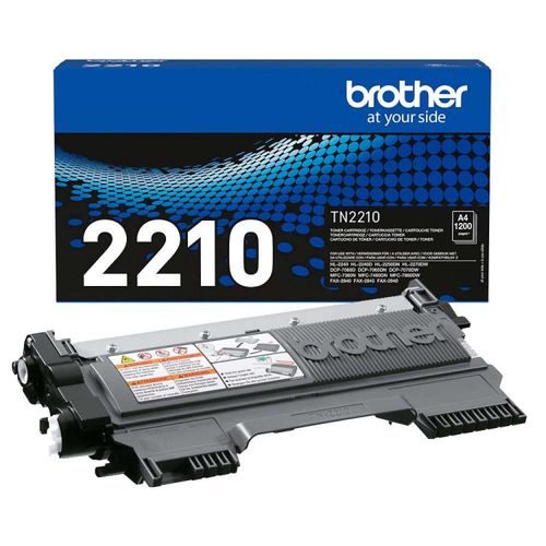 Original Brother Fax 2845 (TN-2210) Toner Schwarz