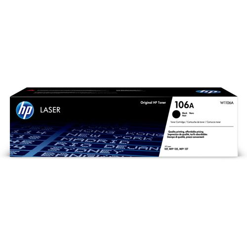 Original HP Laser MFP 135 wg (W1106A / 106A) Toner Schwarz